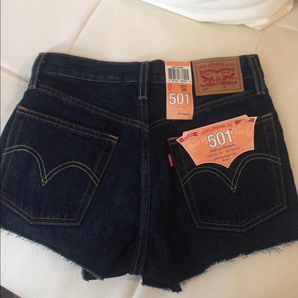 Levis 501 shorts